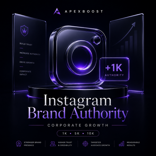 ApexBoost Instagram Brand Authority Corporate Growth premium cover